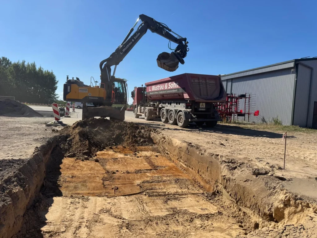 Erdbau der BRW Wustrau
